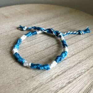 Novi Bracelet anklet trendy comfortable tie embroidery thread woven gift